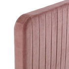 Modway Celine Channel Tufted Performance Velvet Twin Bed