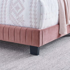 Modway Celine Channel Tufted Performance Velvet Twin Bed