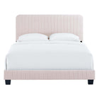 Modway Celine Channel Tufted Performance Velvet Twin Bed