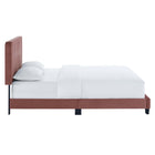 Modway Celine Channel Tufted Performance Velvet King Platform Bed