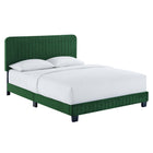 Modway Celine Channel Tufted Performance Velvet King Platform Bed  