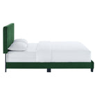 Modway Celine Channel Tufted Performance Velvet King Platform Bed