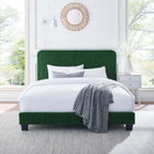 Modway Celine Channel Tufted Performance Velvet King Platform Bed