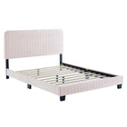 Modway Celine Channel Tufted Performance Velvet King Platform Bed