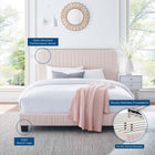 Modway Celine Channel Tufted Performance Velvet Full Platform Bed