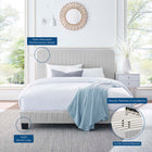 Modway Celine Channel Tufted Performance Velvet Twin Platform Bed