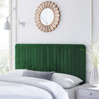 Modway Milenna Channel Tufted Performance Velvet Twin Headboard