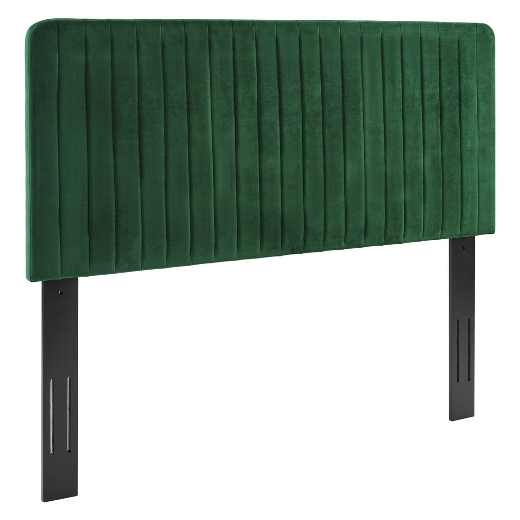 Modway Milenna Channel Tufted Performance Velvet Full/Queen Headboard  