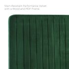 Modway Milenna Channel Tufted Performance Velvet Full/Queen Headboard
