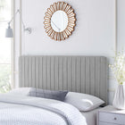 Modway Milenna Channel Tufted Upholstered Fabric King/California King Headboard