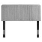 Modway Milenna Channel Tufted Upholstered Fabric King/California King Headboard