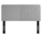 Modway Milenna Channel Tufted Upholstered Fabric King/California King Headboard