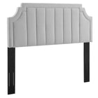 Modway Alyona Channel Tufted Performance Velvet Twin Headboard  
