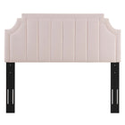 Modway Alyona Channel Tufted Performance Velvet Twin Headboard