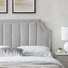 Modway Alyona Channel Tufted Performance Velvet Full/Queen Headboard