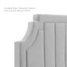 Modway Alyona Channel Tufted Performance Velvet Full/Queen Headboard