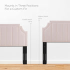 Modway Alyona Channel Tufted Performance Velvet Full/Queen Headboard