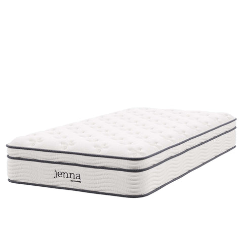 Modway Jenna 10" Innerspring and Foam Twin XL Mattress  