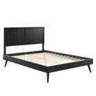 Modway Alana Wood Queen Platform Bed With Splayed Legs