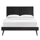 Modway Alana Wood Queen Platform Bed With Splayed Legs