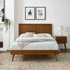 Modway Alana Wood Queen Platform Bed With Splayed Legs