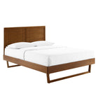 Modway Marlee Wood Queen Platform Bed With Angular Frame  