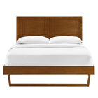 Modway Marlee Wood Queen Platform Bed With Angular Frame