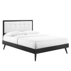 Modway Willow Wood Queen Platform Bed With Splayed Legs  