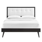 Modway Willow Wood Queen Platform Bed With Splayed Legs