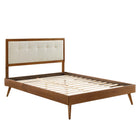 Modway Willow Wood Queen Platform Bed With Splayed Legs