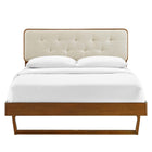 Modway Bridgette Wood Queen Platform Bed With Angular Frame