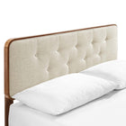 Modway Bridgette Wood Queen Platform Bed With Angular Frame