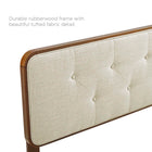 Modway Bridgette Wood Queen Platform Bed With Angular Frame