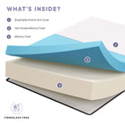 Modway Aveline 14" Memory Foam Queen Mattress