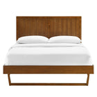 Modway Alana Wood Twin Platform Bed With Angular Frame