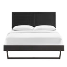 Modway Marlee Wood Full Platform Bed With Angular Frame