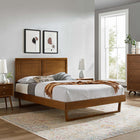 Modway Marlee Wood Twin Platform Bed With Angular Frame