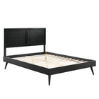 Modway Marlee Wood Full Platform Bed With Splayed Legs