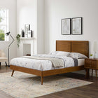 Modway Marlee Wood Full Platform Bed With Splayed Legs