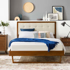 Modway Willow Wood King Platform Bed With Angular Frame