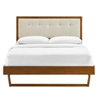 Modway Willow Wood King Platform Bed With Angular Frame