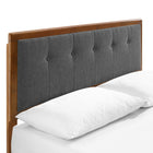 Modway Willow Wood King Platform Bed With Angular Frame