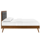 Modway Willow Wood Full Platform Bed With Splayed Legs