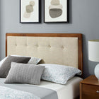 Modway Willow Wood King Platform Bed With Splayed Legs