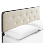 Modway Bridgette Wood Full Platform Bed With Splayed Legs