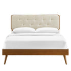 Modway Bridgette Wood Twin Platform Bed With Splayed Legs