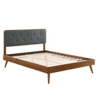 Modway Bridgette Wood Twin Platform Bed With Splayed Legs
