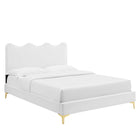 Modway Current Performance Velvet Full Platform Bed  