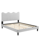 Modway Current Performance Velvet King Platform Bed
