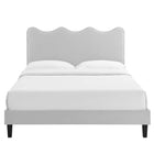 Modway Current Performance Velvet King Platform Bed